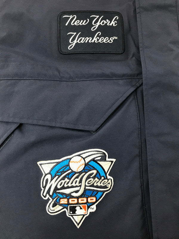 【中古品】【メンズ】 SUPREME シュプリーム ×NEW YORK YANKEES ニューヨーク ヤンキース 21AW GORE-TEX 700-FILL DOWN JACKET ゴアテックス ダウンジャケット アウター 149-260427-na-14-tagh サイズ：S カラー：ネイビー 万代Net店
