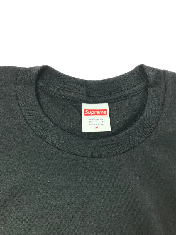 【中古品】【メンズ】 SUPREME シュプリーム ARABIC BOX LOGO TEE アラビック ボックスロゴ Tシャツ 半袖Tシャツ 149-260427-na-15-tagh サイズ：M カラー：ブラック 万代Net店
