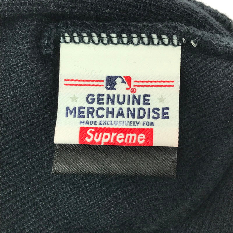 【中古品】【メンズ】 SUPREME シュプリーム ×NEW YORK YANKEES ニューヨーク ヤンキース ×NEWERA ニューエラ 21AW BOX LOGO BEANIE ボックスロゴ ビーニー ニット帽 帽子 185-260427-na-11-tagh カラー：ネイビー 万代Net店