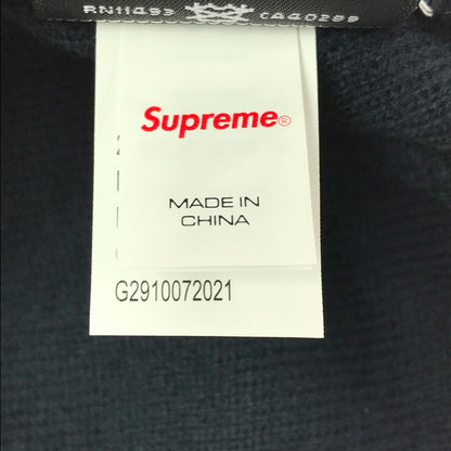 【中古品】【メンズ】 SUPREME シュプリーム ×NEW YORK YANKEES ニューヨーク ヤンキース ×NEWERA ニューエラ 21AW BOX LOGO BEANIE ボックスロゴ ビーニー ニット帽 帽子 185-260427-na-11-tagh カラー：ネイビー 万代Net店