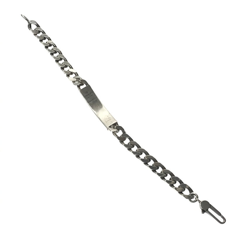 【中古品】【メンズ】 GUCCI グッチ BRACELET ブレスレット ゴーストコレクション SV925 腕輪 アクセサリー 182-260430-yy-11-tag カラー：シルバー 万代Net店