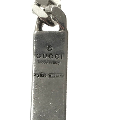 【中古品】【メンズ】 GUCCI グッチ BRACELET ブレスレット ゴーストコレクション SV925 腕輪 アクセサリー 182-260430-yy-11-tag カラー：シルバー 万代Net店