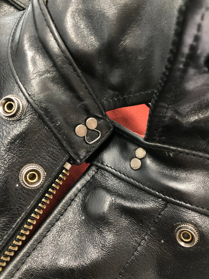 【中古品】【メンズ】 UNKNOW A-2 LEATHER FLIGHT JACKET A-2 レザーフライトジャケット アウター 145-260428-yy-12-tag サイズ：4XL カラー：ブラック 万代Net店