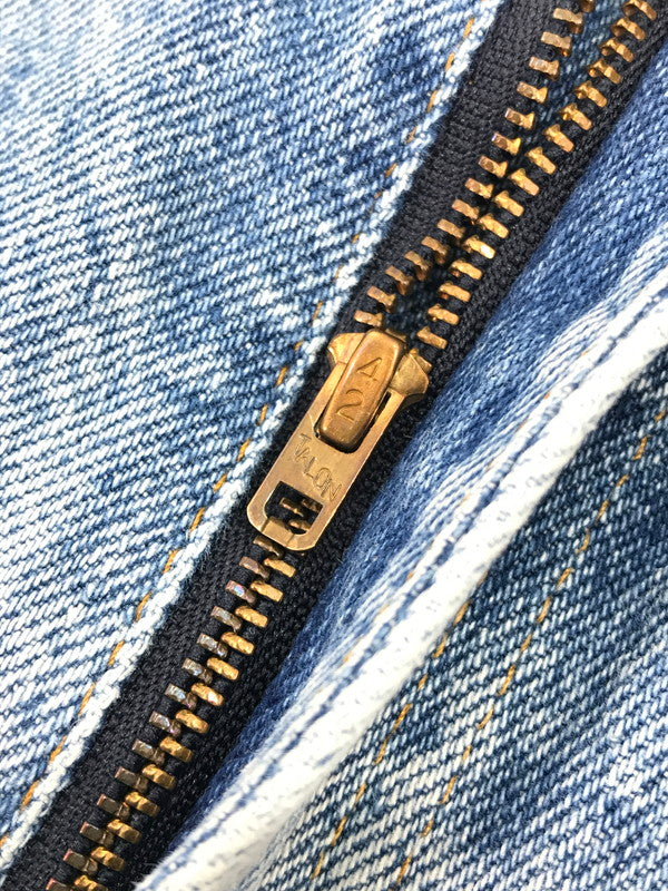 【中古品】【メンズ】 LEVI'S リーバイス 80's VINTAGE 517 DENIM PANTS 80年代 ヴィンテージ 517 デニムパンツ ボタン裏刻印5 アメリカ製 42TALON 黒カンヌキ パンツ ボトムス 157-260428-yy-17-tag サイズ：W33L34 カラー：ブルー 万代Net店