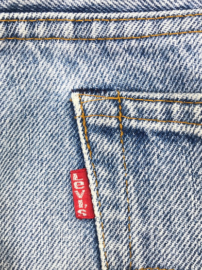 【中古品】【メンズ】 LEVI'S リーバイス 80's VINTAGE 517 DENIM PANTS 80年代 ヴィンテージ 517 デニムパンツ ボタン裏刻印5 アメリカ製 42TALON 黒カンヌキ パンツ ボトムス 157-260428-yy-17-tag サイズ：W33L34 カラー：ブルー 万代Net店