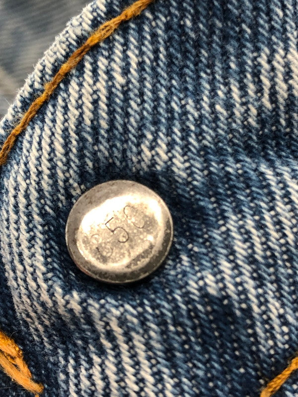 【中古品】【メンズ】 LEVI'S リーバイス 80's VINTAGE 517 DENIM PANTS 80年代 ヴィンテージ 517 デニムパンツ ボタン裏刻印5 アメリカ製 42TALON 黒カンヌキ パンツ ボトムス 157-260428-yy-17-tag サイズ：W33L34 カラー：ブルー 万代Net店