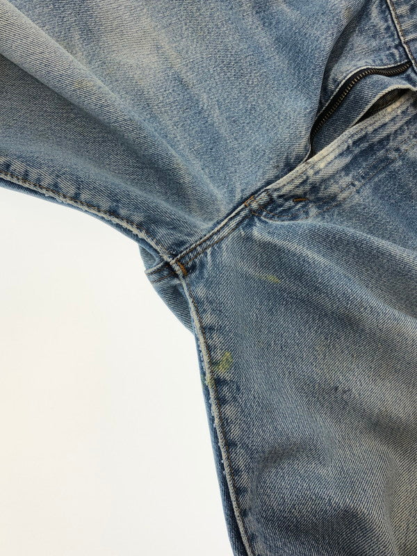 【中古品】【メンズ】 LEVI'S リーバイス 80's VINTAGE 505 DENIMPANTS 80年代 ヴィンテージ 505 デニムパンツ ボタン裏刻印650 アメリカ製 42TALON 黒カン ボトムス 157-260428-yy-16-tag サイズ：W36L34 カラー：ブルー 万代Net店