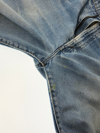 【中古品】【メンズ】 LEVI'S リーバイス 80's VINTAGE 505 DENIMPANTS 80年代 ヴィンテージ 505 デニムパンツ ボタン裏刻印650 アメリカ製 42TALON 黒カン ボトムス 157-260428-yy-16-tag サイズ：W36L34 カラー：ブルー 万代Net店