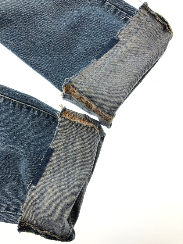 【中古品】【メンズ】 LEVI'S リーバイス 80's VINTAGE 505 DENIMPANTS 80年代 ヴィンテージ 505 デニムパンツ ボタン裏刻印650 アメリカ製 42TALON 黒カン ボトムス 157-260428-yy-16-tag サイズ：W36L34 カラー：ブルー 万代Net店