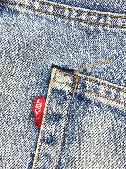 【中古品】【メンズ】 LEVI'S リーバイス 80's VINTAGE 505 DENIMPANTS 80年代 ヴィンテージ 505 デニムパンツ ボタン裏刻印650 アメリカ製 42TALON 黒カン ボトムス 157-260428-yy-16-tag サイズ：W36L34 カラー：ブルー 万代Net店