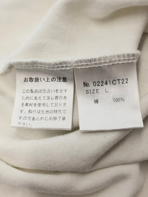【中古品】【メンズ】 HYSTERIC GLAMOUR ヒステリックグラマー GRAPHIC S/S T-SHIRT 02241CT22 グラフィック ショートスリーブ Tシャツ 半袖 トップス 140-260428-yy-06-tag サイズ：L カラー：ホワイト 万代Net店