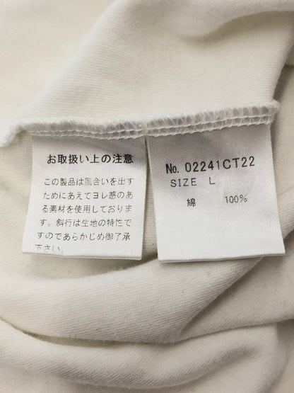 【中古品】【メンズ】 HYSTERIC GLAMOUR ヒステリックグラマー GRAPHIC S/S T-SHIRT 02241CT22 グラフィック ショートスリーブ Tシャツ 半袖 トップス 140-260428-yy-06-tag サイズ：L カラー：ホワイト 万代Net店