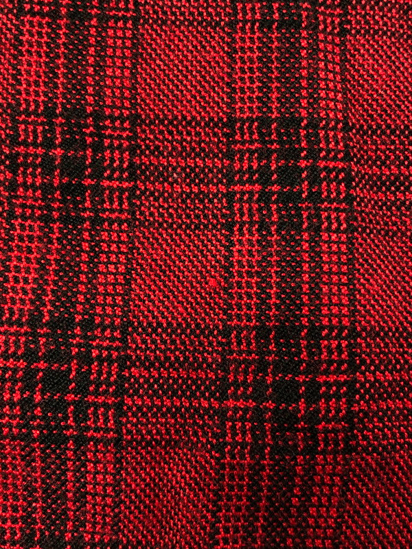 【中古品】【メンズ】 WEST RIDE ウエストライド L/S CHECK OPEN COLLAR SHIRT チェック オープン カラー シャツ 長袖シャツ 145-260518-na-14-tagh サイズ：L カラー：レッド系 万代Net店