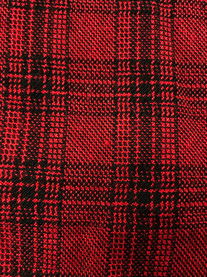 【中古品】【メンズ】 WEST RIDE ウエストライド L/S CHECK OPEN COLLAR SHIRT チェック オープン カラー シャツ 長袖シャツ 145-260518-na-14-tagh サイズ：L カラー：レッド系 万代Net店