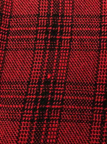 【中古品】【メンズ】 WEST RIDE ウエストライド L/S CHECK OPEN COLLAR SHIRT チェック オープン カラー シャツ 長袖シャツ 145-260518-na-14-tagh サイズ：L カラー：レッド系 万代Net店
