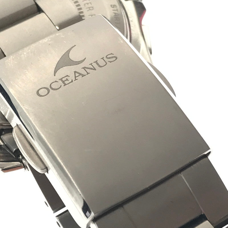 【中古品】【メンズ】 CASIO カシオ CLASSIC LINE OCEANUS OCW-T2600SG-3AJR クラシックライン オシアナス 20周年記念限定モデル 世界限定500本 タフソーラー 腕時計 197-260430-yy-15-tag カラー：ディープグリーン 万代Net店