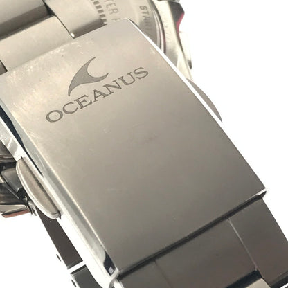 【中古品】【メンズ】 CASIO カシオ CLASSIC LINE OCEANUS OCW-T2600SG-3AJR クラシックライン オシアナス 20周年記念限定モデル 世界限定500本 タフソーラー 腕時計 197-260430-yy-15-tag カラー：ディープグリーン 万代Net店