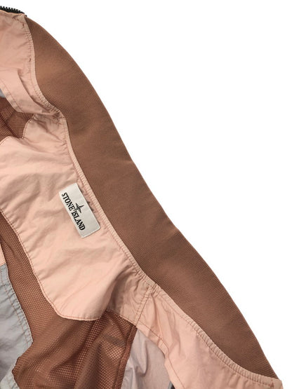 【中古品】【メンズ】 STONE ISLAND ストーンアイランド BOMBER JACKET K1S154100004S0A21 ボンバージャケット 国内正規 MA-1 ブルゾン ライトアウター 141-260428-yy-03-tag サイズ：XL カラー：ライトピンク 万代Net店