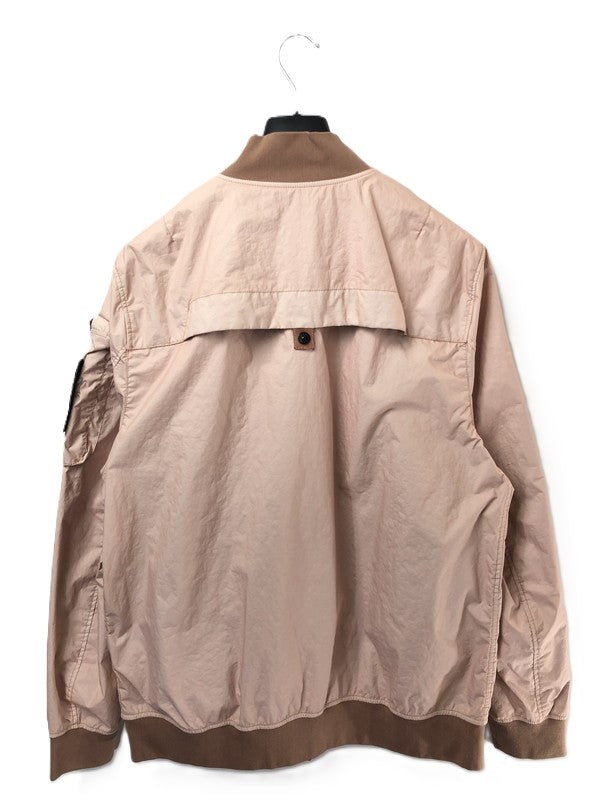 【中古品】【メンズ】 STONE ISLAND ストーンアイランド BOMBER JACKET K1S154100004S0A21 ボンバージャケット 国内正規 MA-1 ブルゾン ライトアウター 141-260428-yy-03-tag サイズ：XL カラー：ライトピンク 万代Net店