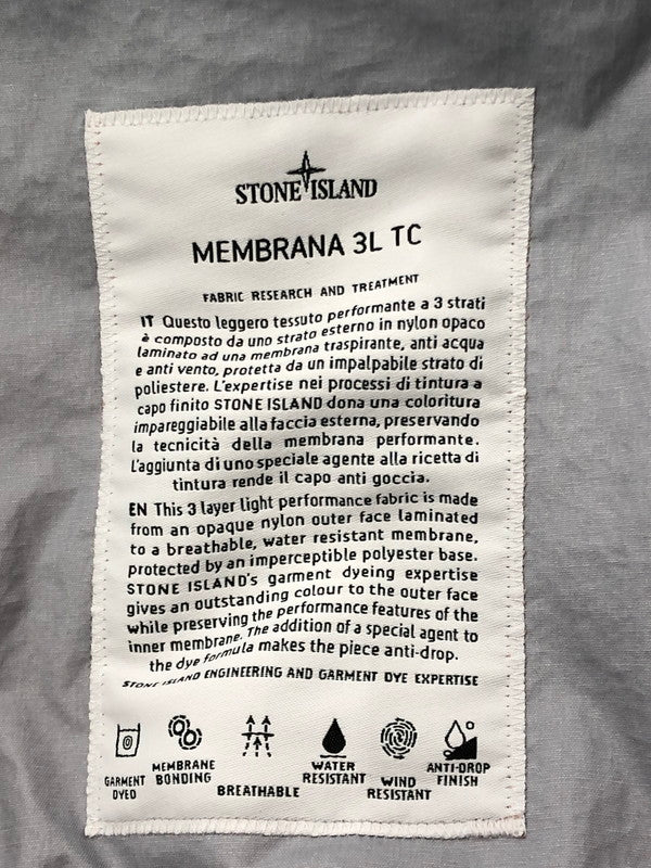 【中古品】【メンズ】 STONE ISLAND ストーンアイランド BOMBER JACKET K1S154100004S0A21 ボンバージャケット 国内正規 MA-1 ブルゾン ライトアウター 141-260428-yy-03-tag サイズ：XL カラー：ライトピンク 万代Net店