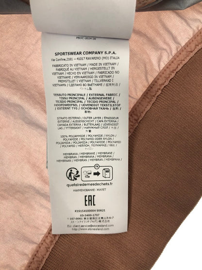 【中古品】【メンズ】 STONE ISLAND ストーンアイランド BOMBER JACKET K1S154100004S0A21 ボンバージャケット 国内正規 MA-1 ブルゾン ライトアウター 141-260428-yy-03-tag サイズ：XL カラー：ライトピンク 万代Net店