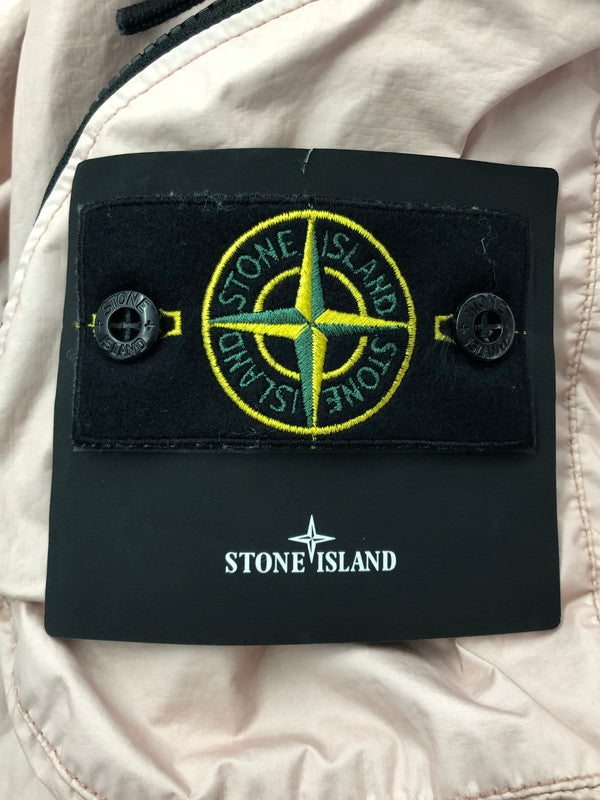 【中古品】【メンズ】 STONE ISLAND ストーンアイランド BOMBER JACKET K1S154100004S0A21 ボンバージャケット 国内正規 MA-1 ブルゾン ライトアウター 141-260428-yy-03-tag サイズ：XL カラー：ライトピンク 万代Net店