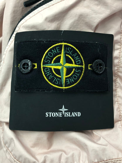 【中古品】【メンズ】 STONE ISLAND ストーンアイランド BOMBER JACKET K1S154100004S0A21 ボンバージャケット 国内正規 MA-1 ブルゾン ライトアウター 141-260428-yy-03-tag サイズ：XL カラー：ライトピンク 万代Net店