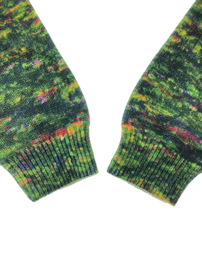 【中古品】【メンズ】 BOTT ボット ROCK COTTON KNIT 261BOTT13 ロックコットンニット セーター トップス 142-260428-yy-07-tag サイズ：L カラー：グリーン系 万代Net店