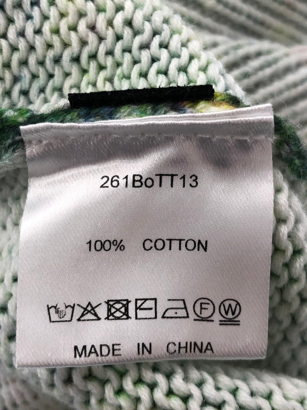 【中古品】【メンズ】 BOTT ボット ROCK COTTON KNIT 261BOTT13 ロックコットンニット セーター トップス 142-260428-yy-07-tag サイズ：L カラー：グリーン系 万代Net店