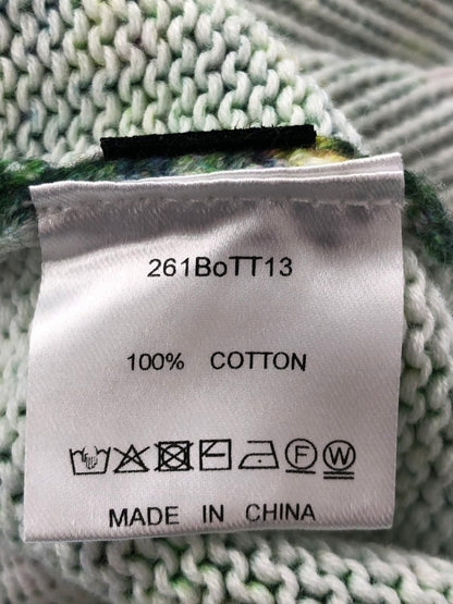 【中古品】【メンズ】 BOTT ボット ROCK COTTON KNIT 261BOTT13 ロックコットンニット セーター トップス 142-260428-yy-07-tag サイズ：L カラー：グリーン系 万代Net店