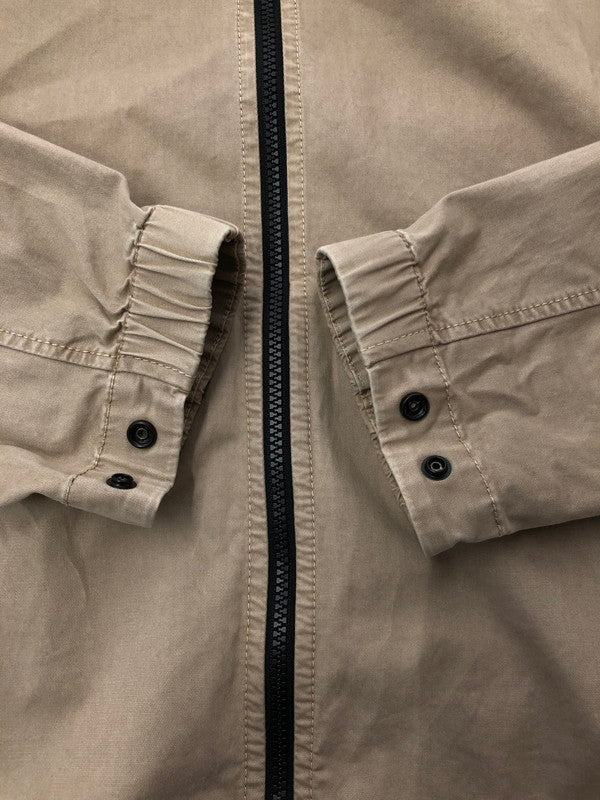 【中古品】【メンズ】 STONE ISLAND ストーンアイランド OVER SHIRT JACKET K1S151200003S0004 オーバーシャツ ジャケット 国内正規 ブルゾン ライトアウター 141-260428-yy-02-tag サイズ：XXL カラー：ベージュ 万代Net店