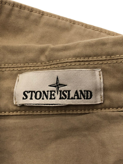 【中古品】【メンズ】 STONE ISLAND ストーンアイランド OVER SHIRT JACKET K1S151200003S0004 オーバーシャツ ジャケット 国内正規 ブルゾン ライトアウター 141-260428-yy-02-tag サイズ：XXL カラー：ベージュ 万代Net店