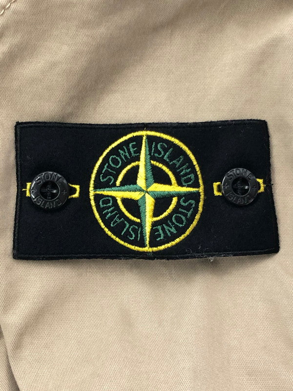 【中古品】【メンズ】 STONE ISLAND ストーンアイランド OVER SHIRT JACKET K1S151200003S0004 オーバーシャツ ジャケット 国内正規 ブルゾン ライトアウター 141-260428-yy-02-tag サイズ：XXL カラー：ベージュ 万代Net店