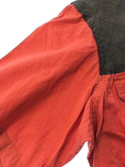 【中古品】【メンズ】 POLO RALPH LAUREN ポロ ラルフローレン S/S WORK SHIRT ショートスリーブ ワーク シャツ トップス 半袖シャツ 146-260508-ty-10-tag サイズ：L カラー：オレンジ 万代Net店