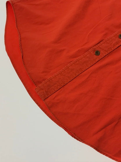 【中古品】【メンズ】 POLO RALPH LAUREN ポロ ラルフローレン S/S WORK SHIRT ショートスリーブ ワーク シャツ トップス 半袖シャツ 146-260508-ty-10-tag サイズ：L カラー：オレンジ 万代Net店
