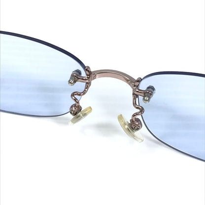 【現状渡し品】【レディース】 GUCCI グッチ RIMLESS GLASSES GG-8554J リムレスグラス 眼鏡 アイウェア アクセサリー 度入り 203-260507-na-02-tag サイズ：52□17 135 カラー：マルチカラー 万代Net店