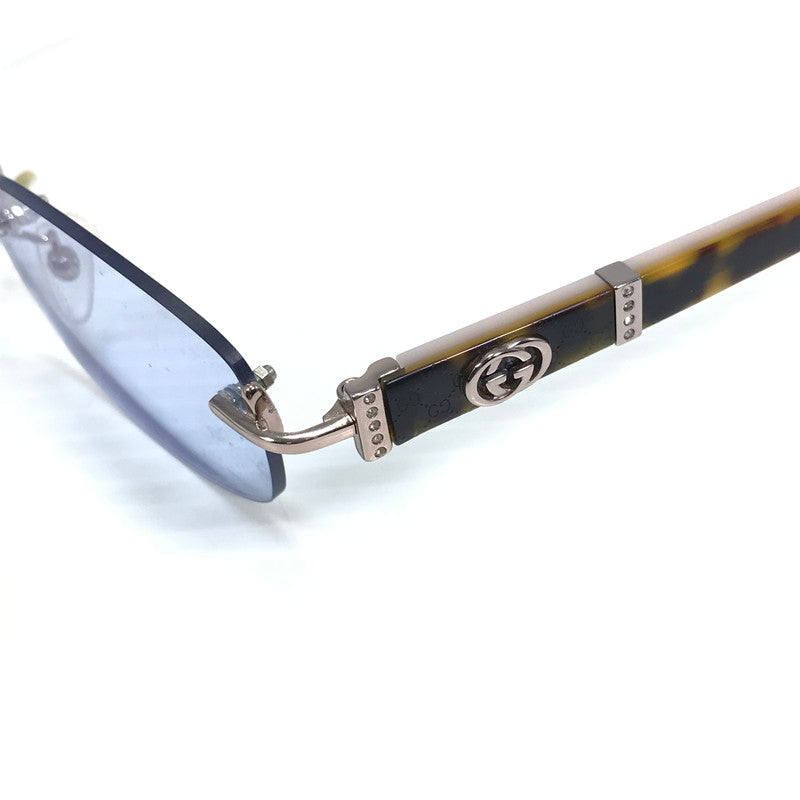 【現状渡し品】【レディース】 GUCCI グッチ RIMLESS GLASSES GG-8554J リムレスグラス 眼鏡 アイウェア アクセサリー 度入り 203-260507-na-02-tag サイズ：52□17 135 カラー：マルチカラー 万代Net店