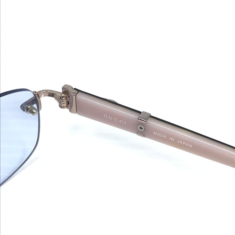 【現状渡し品】【レディース】 GUCCI グッチ RIMLESS GLASSES GG-8554J リムレスグラス 眼鏡 アイウェア アクセサリー 度入り 203-260507-na-02-tag サイズ：52□17 135 カラー：マルチカラー 万代Net店