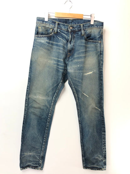 【中古品】【メンズ】 SEQUEL シークエル × FRAGMENT DESIGN フラグメントデザイン コラボ DENIM PANTS デニムパンツ ボトムス 153-260428-yy-15-tag サイズ：M カラー：ブルー 万代Net店