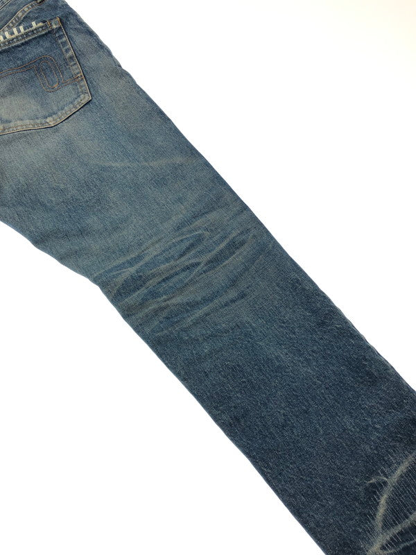 【中古品】【メンズ】 SEQUEL シークエル × FRAGMENT DESIGN フラグメントデザイン コラボ DENIM PANTS デニムパンツ ボトムス 153-260428-yy-15-tag サイズ：M カラー：ブルー 万代Net店