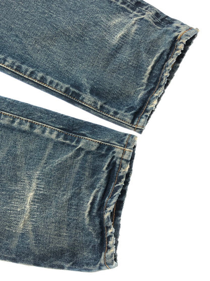 【中古品】【メンズ】 SEQUEL シークエル × FRAGMENT DESIGN フラグメントデザイン コラボ DENIM PANTS デニムパンツ ボトムス 153-260428-yy-15-tag サイズ：M カラー：ブルー 万代Net店