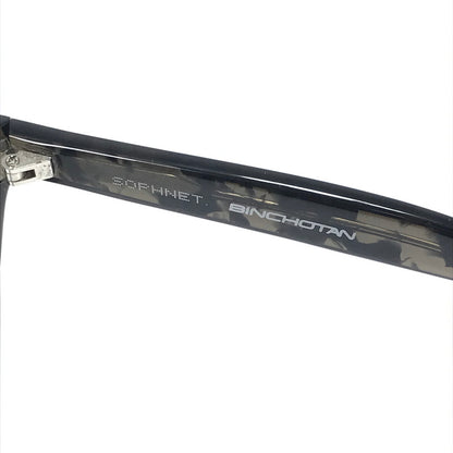 【中古品】【メンズ】 SOPHNET ソフネット ×金子眼鏡 BINCHOTAN SUNGLASSES サングラス アイウェア アクセサリー 203-260507-na-03-tag カラー：ブラック系 万代Net店