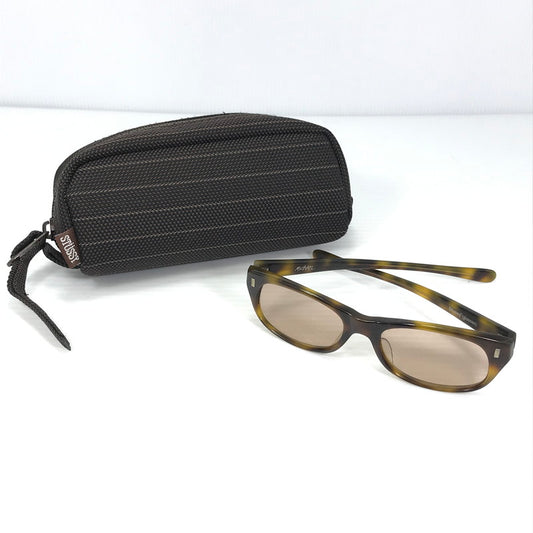 【中古品】【メンズ】 STUSSY ステューシー MICHAEL SUNGLASSES マイケル サングラス アイウェア アクセサリー 203-260507-na-04-tag カラー：ブラウン系 万代Net店