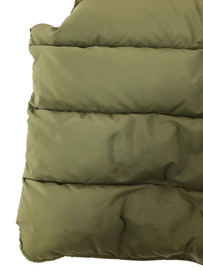 【現状渡し品】【メンズ】 WOOLRICH ウールリッチ 70's GOOSE DOWN NYLON VEST 70年代 グーズ ダウン ナイロン ベスト トップス ヴィンテージ 146-260820-rt-16-tag サイズ：M カラー：カーキ 万代Net店