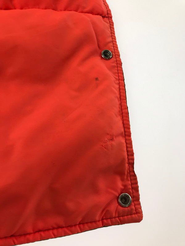 【現状渡し品】【メンズ】 WOOLRICH ウールリッチ 70's GOOSE DOWN NYLON VEST 70年代 グーズ ダウン ナイロン ベスト トップス ヴィンテージ 146-260820-rt-16-tag サイズ：M カラー：カーキ 万代Net店