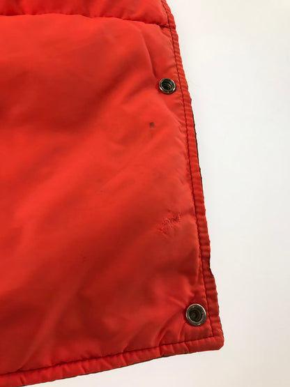 【現状渡し品】【メンズ】 WOOLRICH ウールリッチ 70's GOOSE DOWN NYLON VEST 70年代 グーズ ダウン ナイロン ベスト トップス ヴィンテージ 146-260820-rt-16-tag サイズ：M カラー：カーキ 万代Net店