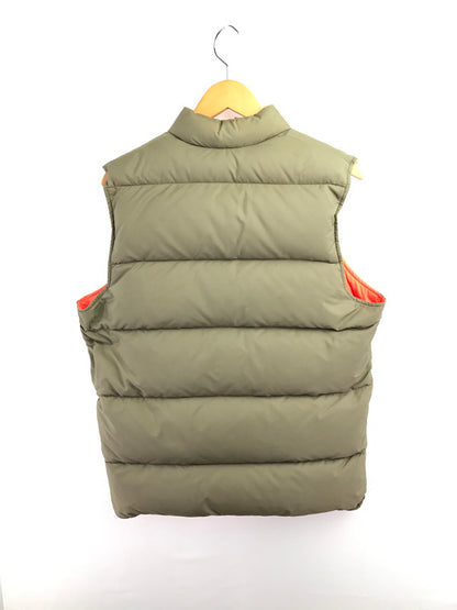 【現状渡し品】【メンズ】 WOOLRICH ウールリッチ 70's GOOSE DOWN NYLON VEST 70年代 グーズ ダウン ナイロン ベスト トップス ヴィンテージ 146-260820-rt-16-tag サイズ：M カラー：カーキ 万代Net店