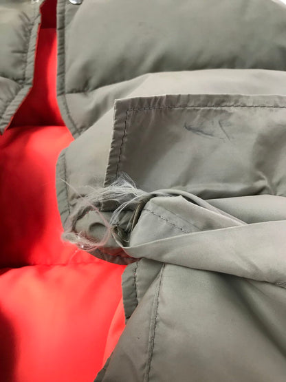 【現状渡し品】【メンズ】 WOOLRICH ウールリッチ 70's GOOSE DOWN NYLON VEST 70年代 グーズ ダウン ナイロン ベスト トップス ヴィンテージ 146-260820-rt-16-tag サイズ：M カラー：カーキ 万代Net店