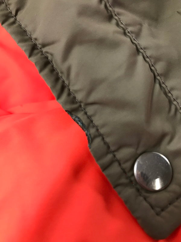 【現状渡し品】【メンズ】 WOOLRICH ウールリッチ 70's GOOSE DOWN NYLON VEST 70年代 グーズ ダウン ナイロン ベスト トップス ヴィンテージ 146-260820-rt-16-tag サイズ：M カラー：カーキ 万代Net店