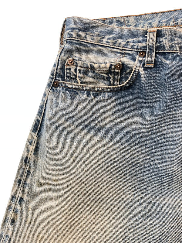 【現状渡し品】【メンズ】 LEVI'S リーバイス 80's VINTAGE 501 DENIM PANTS 80年代 ヴィンテージ 501 デニムパンツ ボタン裏刻印524 アメリカ製 パンツ ボトムス 157-260428-yy-18-tag サイズ：W35L35 カラー：ブルー 万代Net店